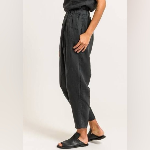 Black Crane Pants - Black Crane Carpenter Pants - Dark Grey - XS